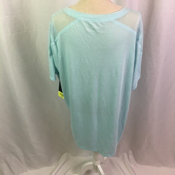 Xersion Short Sleeve Active Tee Iced Aqua Small - Picture 6 of 13